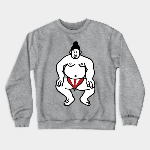 Sumo Wrestler Crewneck Sweatshirt by Predator